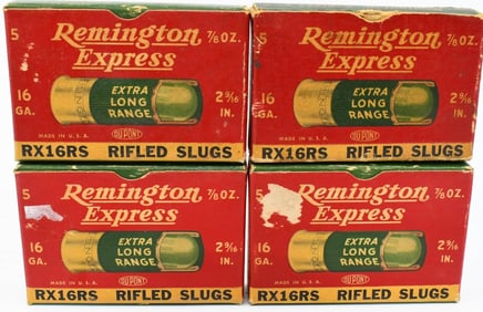 19 Rounds Of Remington 16 Ga Shotshells
