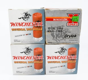 100 Rounds Of Winchester 12 Ga Plastic Shotshells