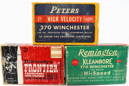 60 Rounds Of .270 Winchester Ammunition