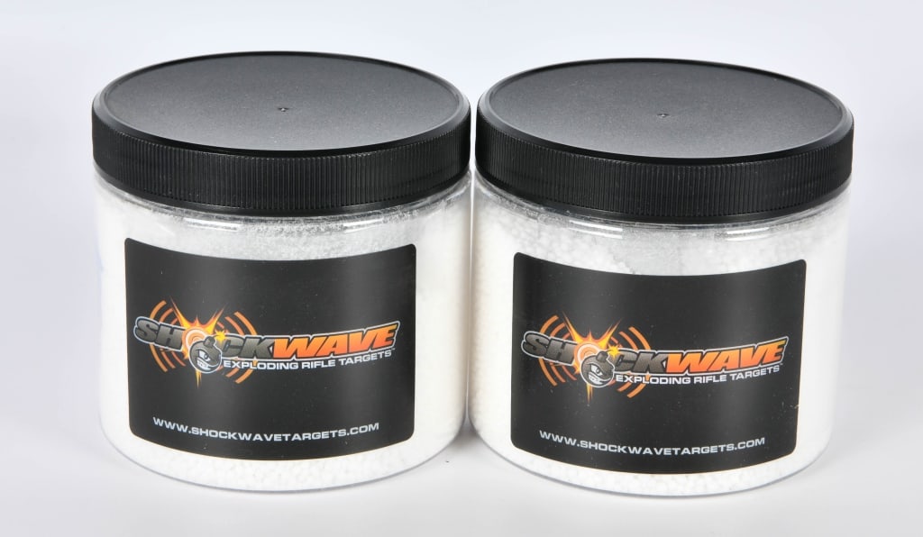 2 Containers Of Shockwave Mixing Boom Target: 2 Brand New Containers With Mix
