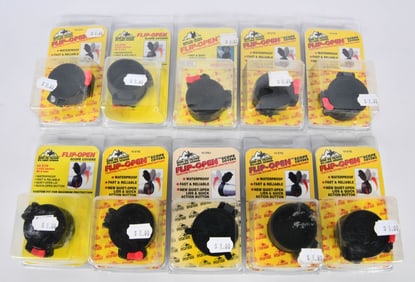 10 NIP Butler Creek Flip Open Scope Covers