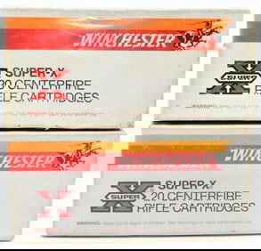 40 Rounds Of Winchester .356 Win Ammunition