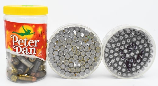 Mixed .357 Sig Ammo & Reloading Bullet Tips