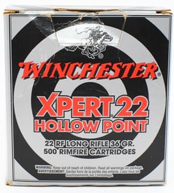 500 Rounds Of Winchester .22 LR Ammunition