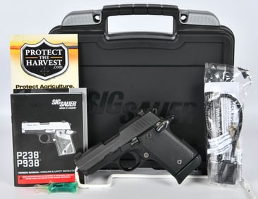 Sig Sauer P938 Compact Semi Auto Pistol 9MM