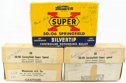 60 Rounds of .30-06 Ackley IMP Ammunition