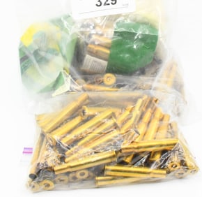 5 LBS Of Mixed Empty Brass Casings