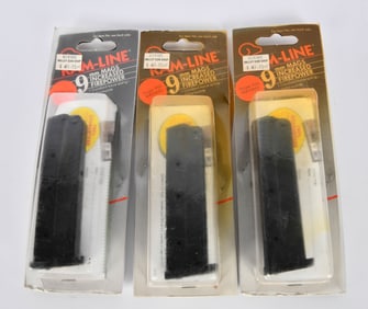Lot of Three New Ruger P85 Magazines 18 Rounds