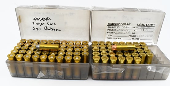 89 Rounds Of Reman .44 Magnum Ammunition