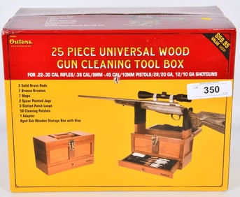 NEW Outers 25 Piece Universal Gun Cleaning Kit