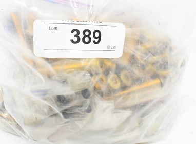 5 Lbs Of Mixed Caliber Empty Brass Casings