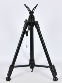 Unmarked Adjustable Rifle Shooting Stand