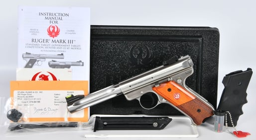 Ruger Mark III Target Hunter Semi Auto .22 LR