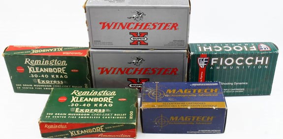 Lot of Various Cal Empty brass Casings