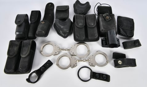 Lot of Nylon Magazine & Handcuff Pouches