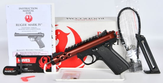 Ruger Mark IV 22/45 Lite Semi Auto .22 Pistol