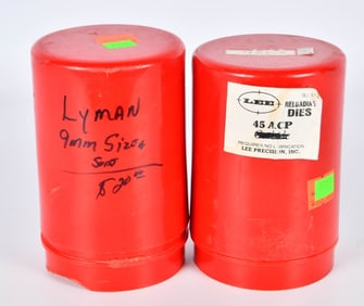 Lee Precision Reloading Dies For .45 ACP & 9mm