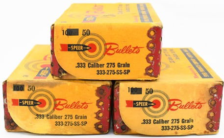 Approx 150 Ct Speer .333 Caliber Reloading Bullet