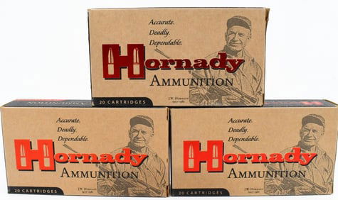 60 Rounds of Hornady .220 Swift Ammunition