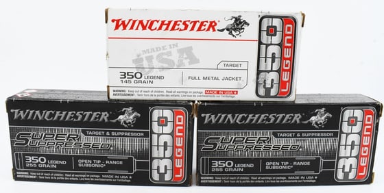 56 Rounds Of Winchester .350 Legend Ammunition