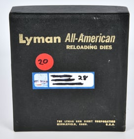 Lyman Reloading Dies For .38/.357 Cartridges