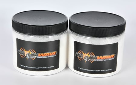 2 Containers Of Shockwave Mixing Boom Target