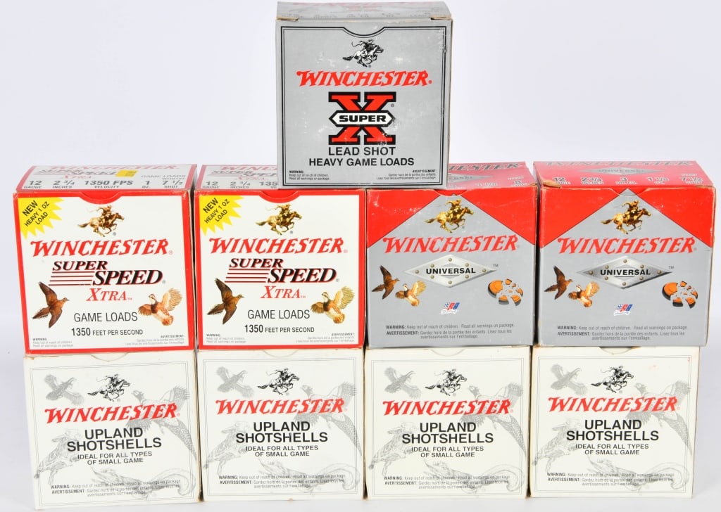 Approx 200 Rounds Of Winchester 12 Ga Shotshells: 2 3/4" Plastic 12 Gauge Shotshells Made In USA