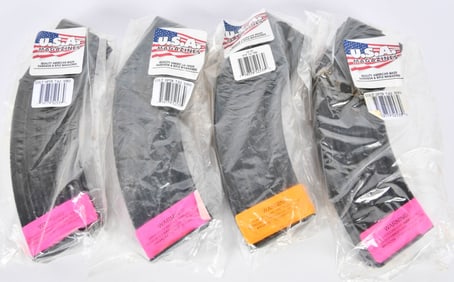 Lot of 4 Colt Sporter 7.62X39 Magazines 30 Rounds