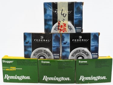 30 Rounds Of 20 Gauge Slugs & Buckshots