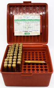 33 Rounds Of .458 Lott Ammunition