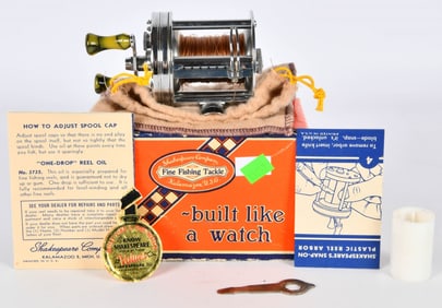 Vintage Shakespear 1932 Tru Axis Fishing Reel