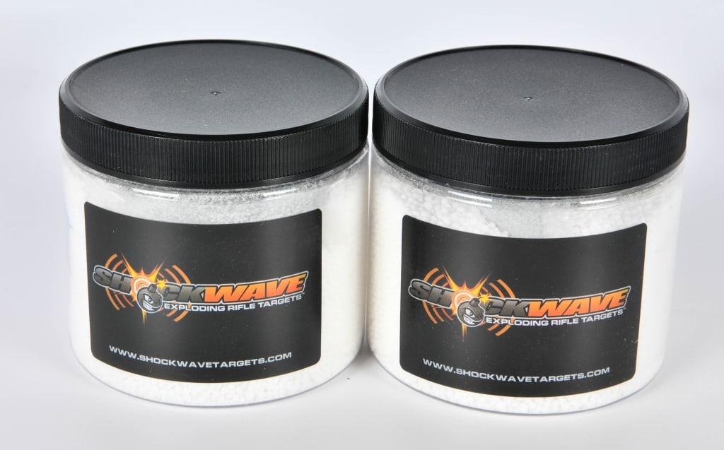 2 Containers Of Shockwave Mixing Boom Target: 2 Brand New Containers With Mix