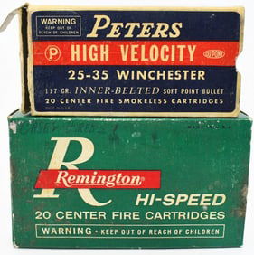 22 Rounds of .444 Marlin, & 25-35 Win Ammo