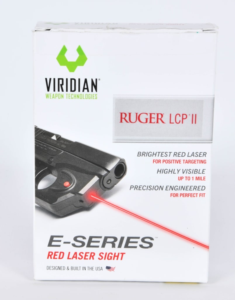 Viridian Ruger LCP II E Series Red Laser Sight: Comes in the Original Box With Paper Work