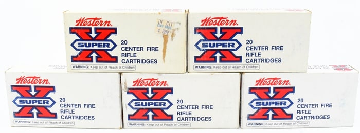 100 Rounds Of Western .225 Win Ammunition