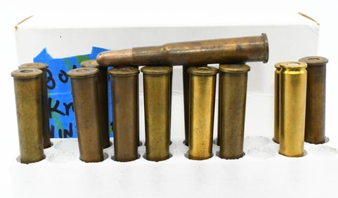 14 Rounds Of 30-40 Krag Ammo & 2 8mm Rds