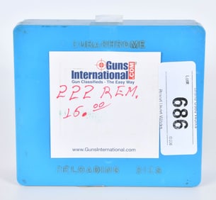Pacific Durachrome Reloading Dies For .222 Rem