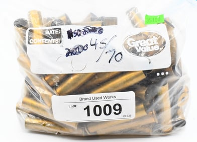 82 Count Of Empty .45-70 GOVT Brass Casings