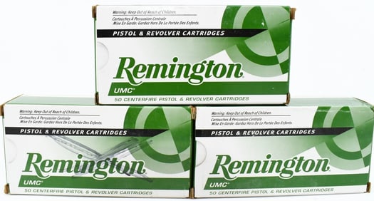 150 Rounds Of Remington .38 SPL +P Ammunition