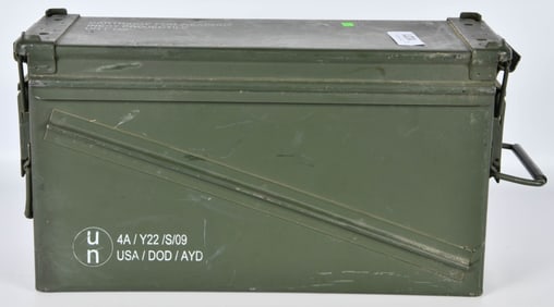 Large Heavy Duty Metal Ammo Can