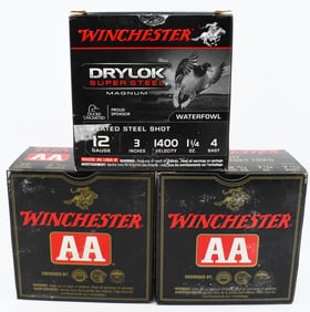 75 Rounds Of Winchester 12 Ga Shotshells