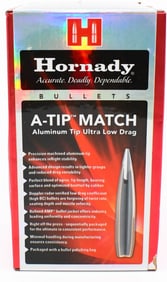 100 Ct Of Hornady 6.5mm Reloading Bullet Tips
