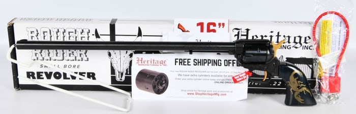 Brand New Heritage Rough Rider Long Barrel 16" .22