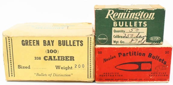 Approx 200 Count Of Mixed Reloading Bullet Tips