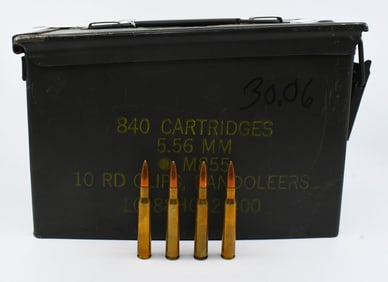 93 Rounds Of .30-06 SPRG Ammunition