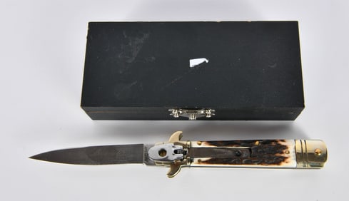 AKC Leverletto By Bill De Shivs Folding Knife