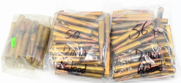 122 Rounds of Reman 7mm Mauser Ammunition