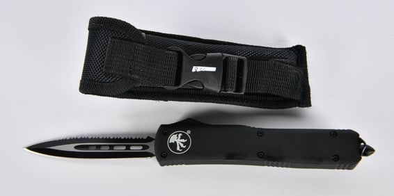 CLONE Microtech UTX-85 Apocalyptic Serrated Knife