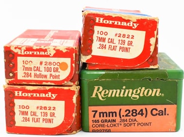 Approx 350 Count Of 7mm Reloading Bullet Tips