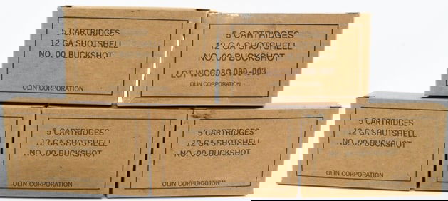 25 Rounds of 12 Gauge 00 Buck Shotshells